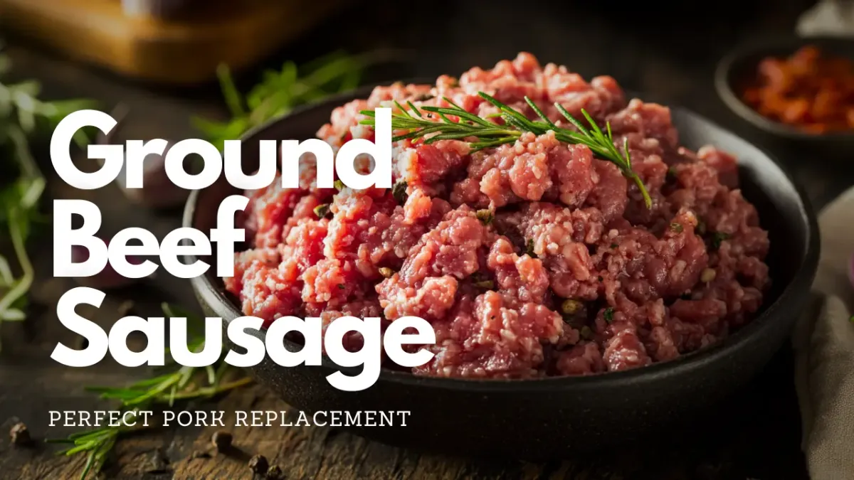 Faux Pork Sausage: Swap In Reliable Ground Beef