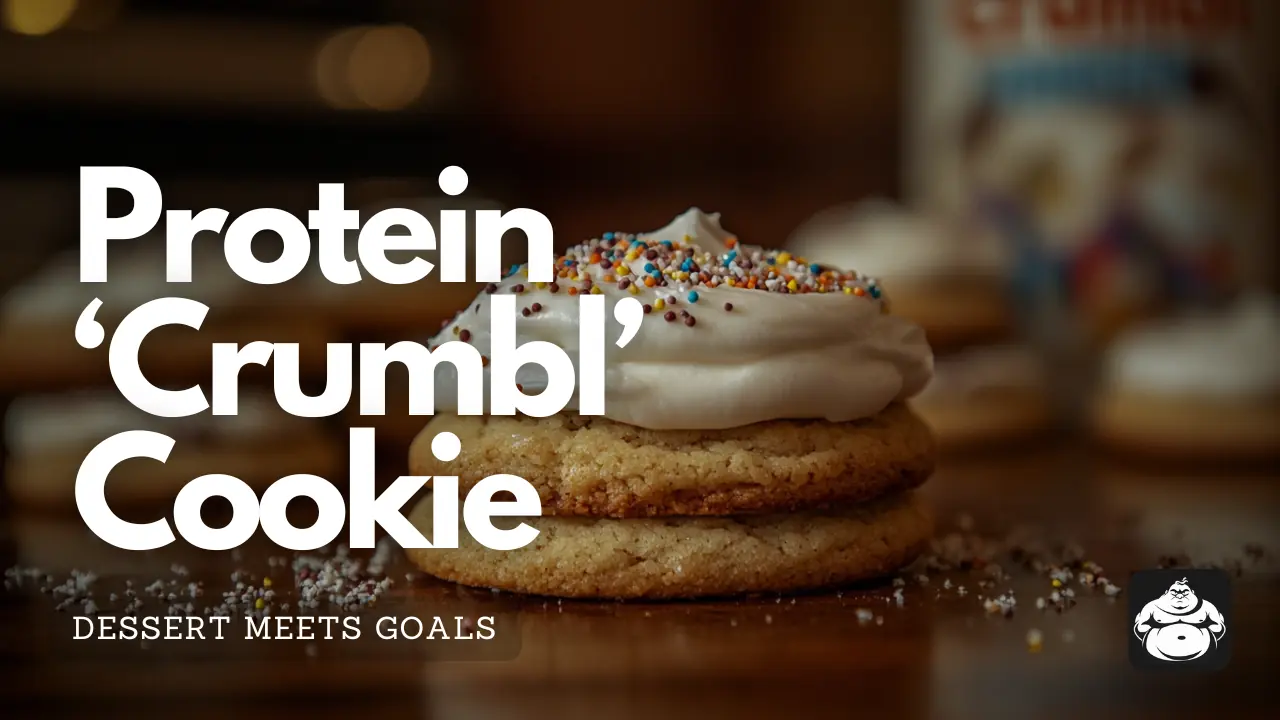 Guilt-Free Protein Cookies with Cake Batter Frosting (245 Calories!)